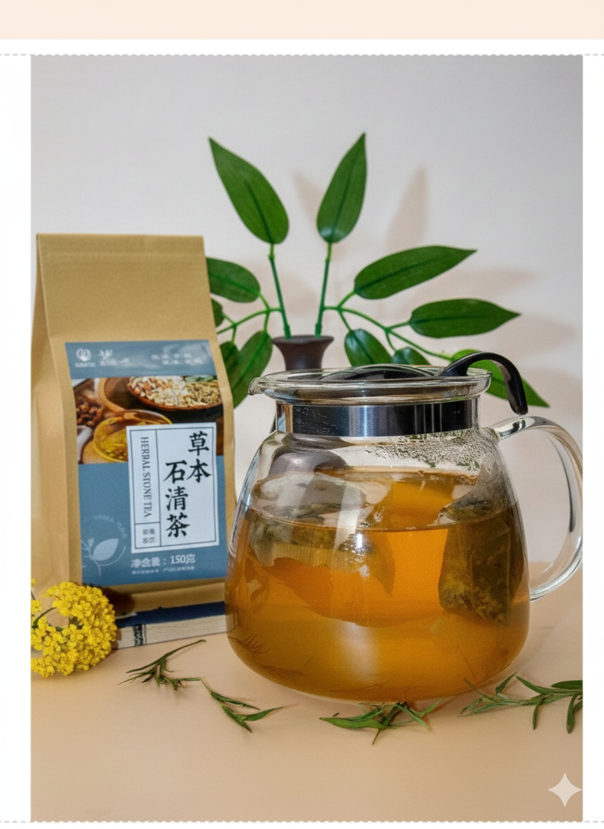 18 Flavors Liver Care and Stone Clearing Herbal Tea